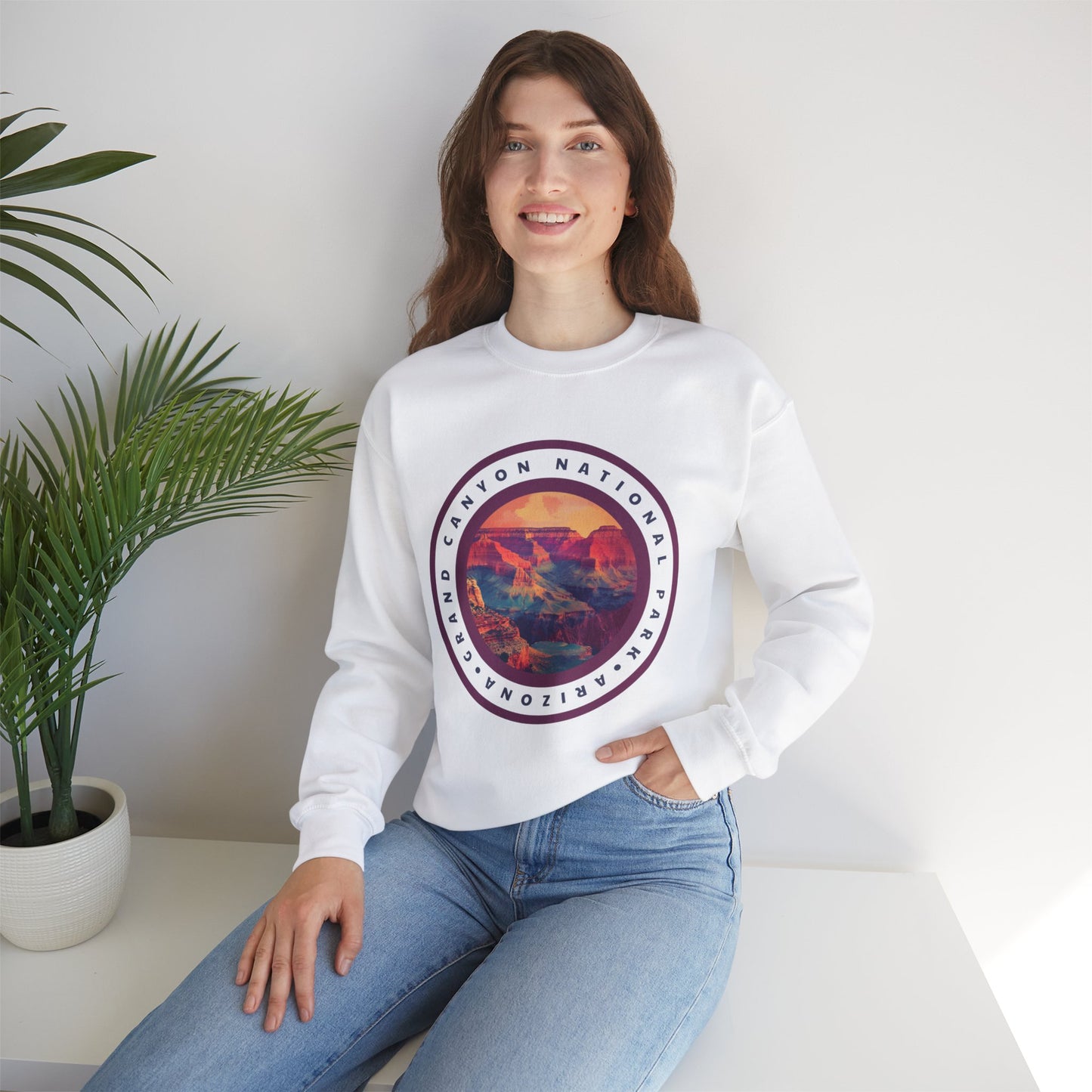 Midweight Crewneck - Grand Canyon National Park Midweight Sweatshirt