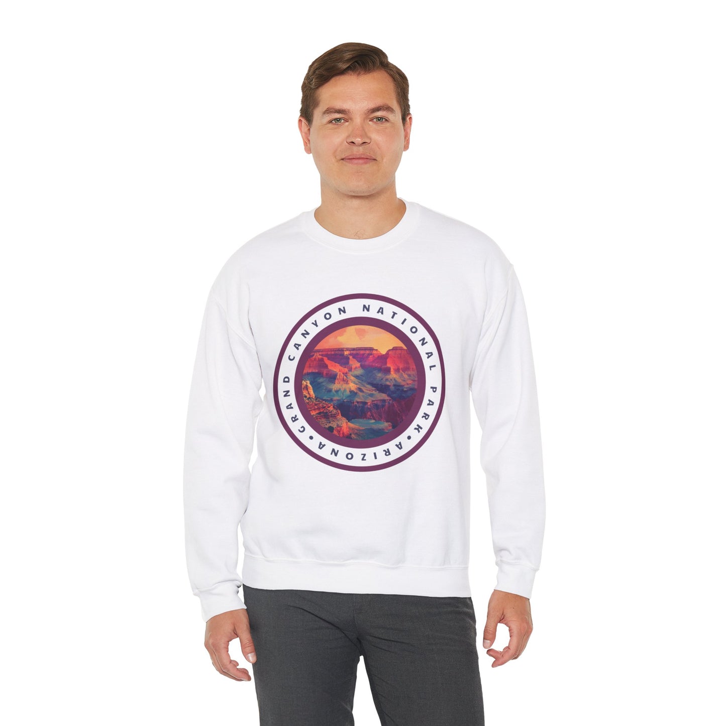 Midweight Crewneck - Grand Canyon National Park Midweight Sweatshirt