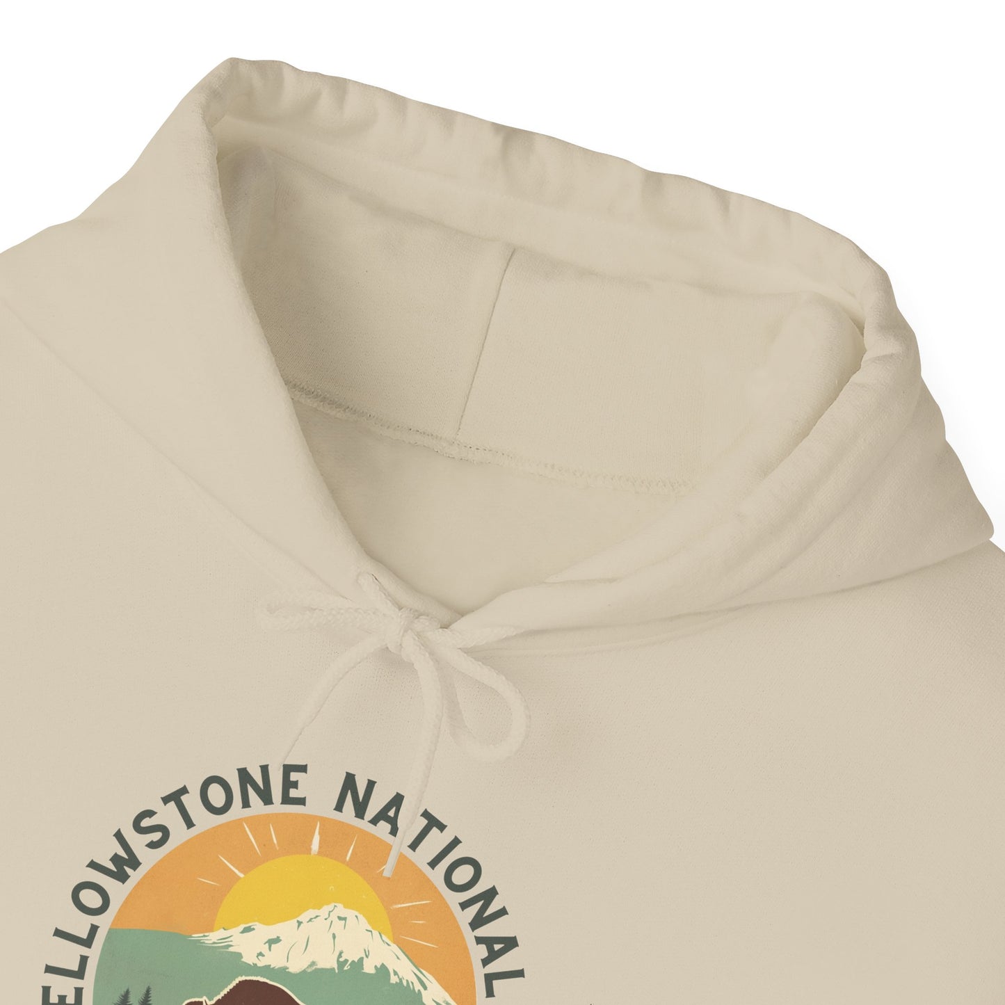 Hoodie - Unisex Heavy Blend™ Yellowstone National Park Hooded Sweatshirt