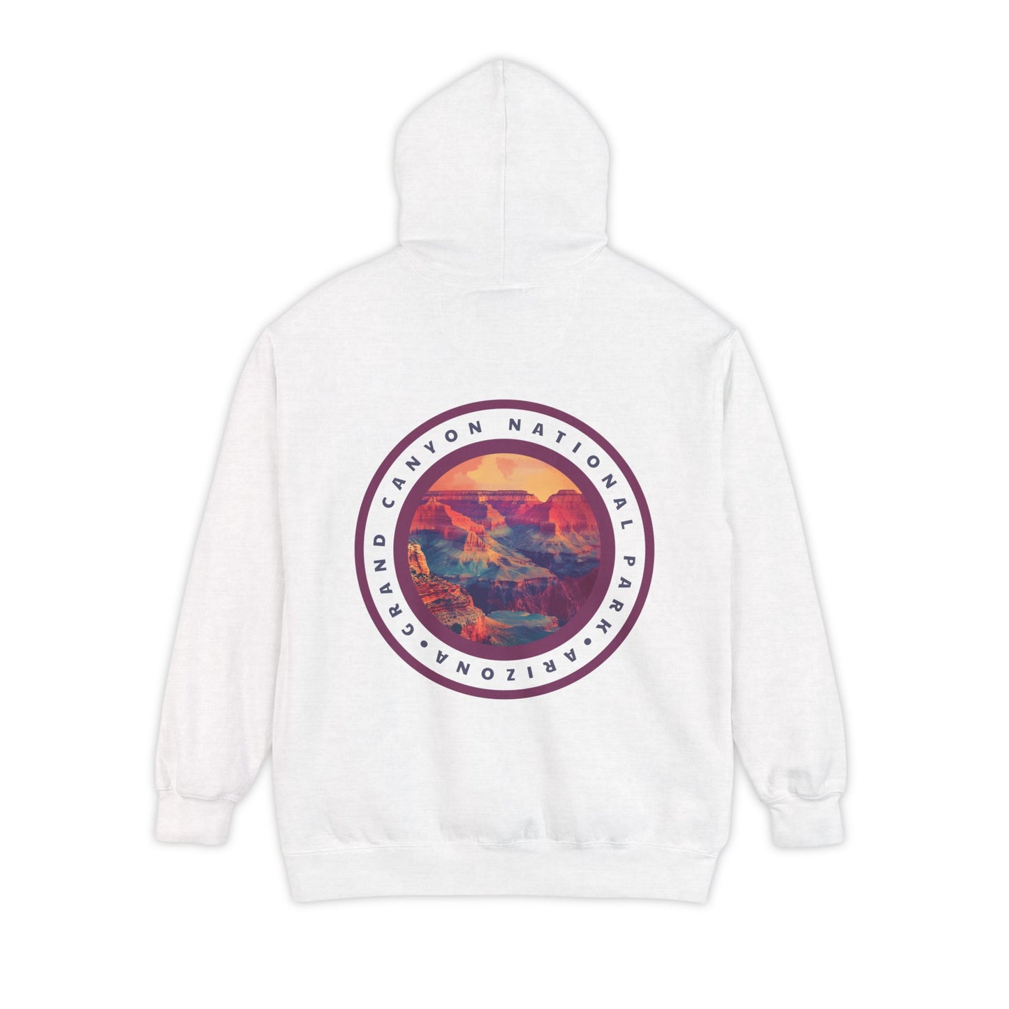 Heavyweight Hoodie - Grand Canyon National Park Back Print Hoodie