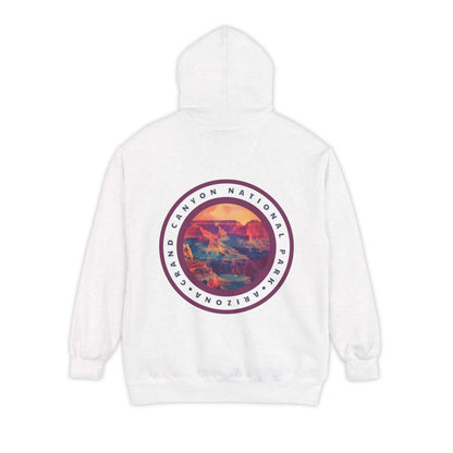 Heavyweight Hoodie - Grand Canyon National Park Back Print Hoodie