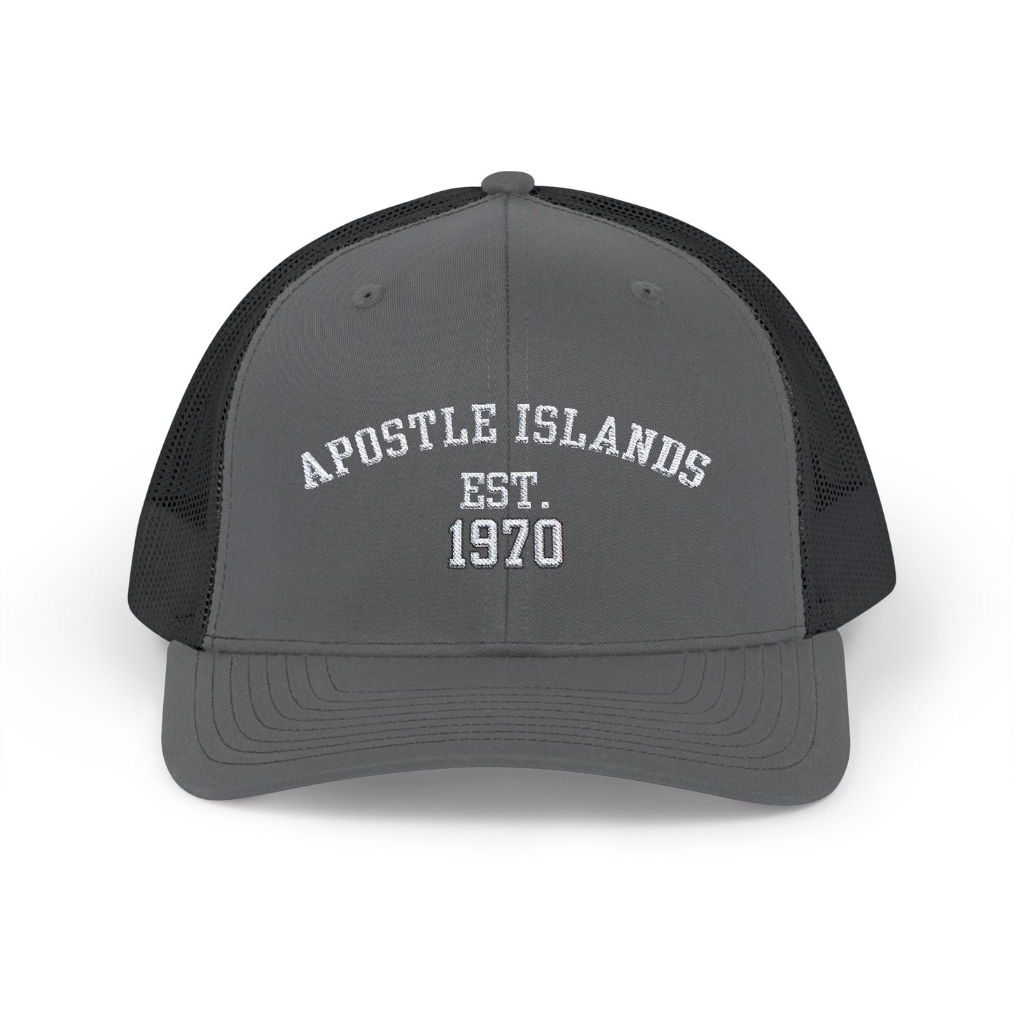 Embroidered Hat - Apostle Islands Trucker Cap