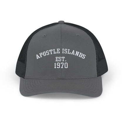 Embroidered Hat - Apostle Islands Trucker Cap