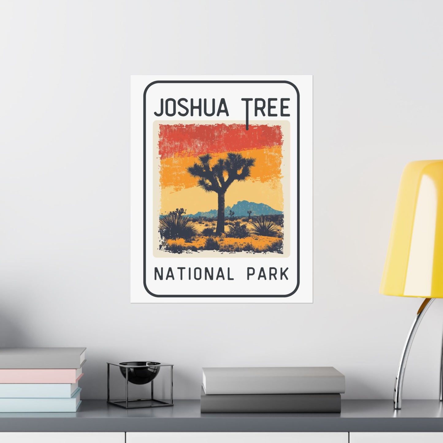 Poster - Joshua Tree National Park Graphic Poster