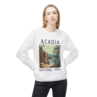 Softstyle Sweatshirt - Acadia National Park Fleece Sweatshirt