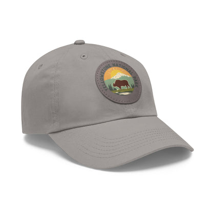 Hat - Yellowstone National Park Hat with Leather Patch