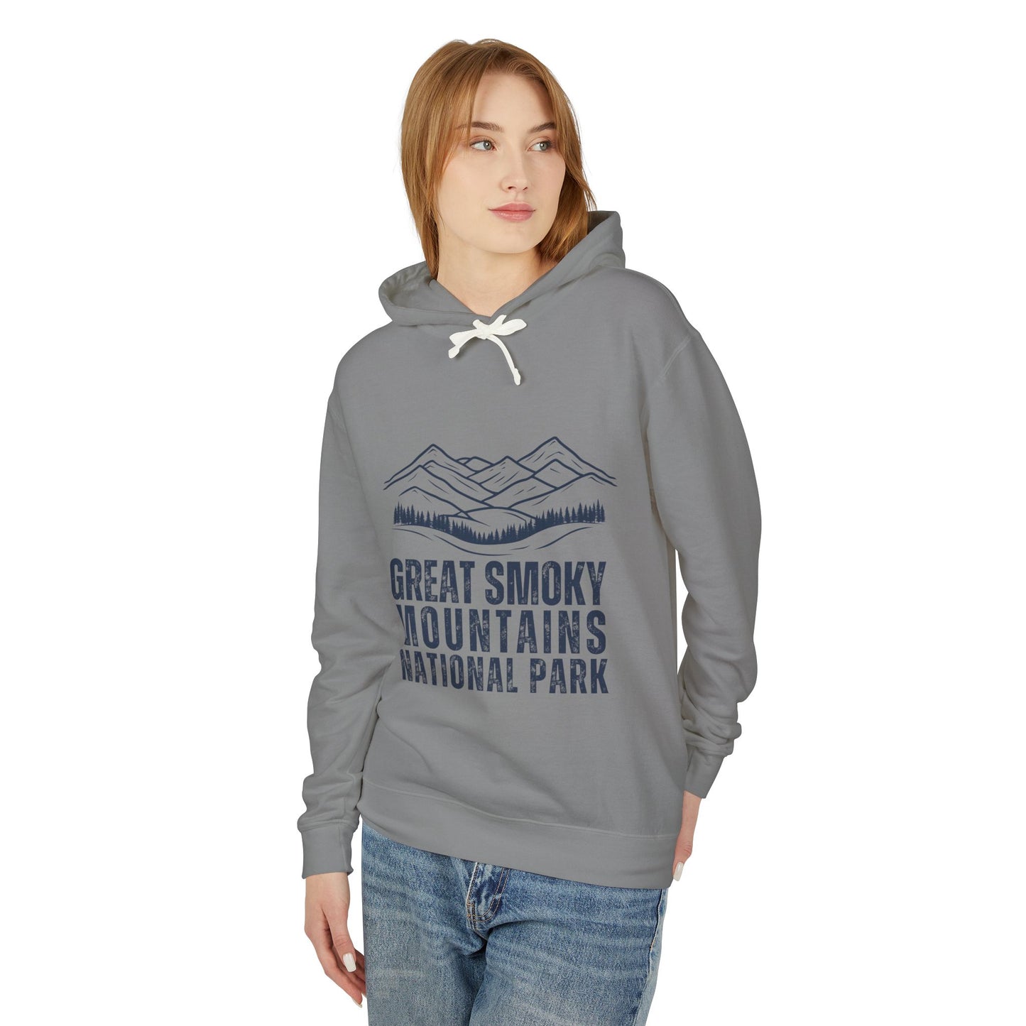 Lightweight Hoodie - Great Smoky Mountains National Park Hooded Sweatshirt