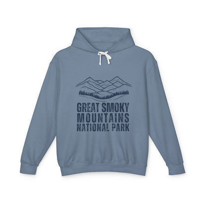 Lightweight Hoodie - Great Smoky Mountains National Park Hooded Sweatshirt