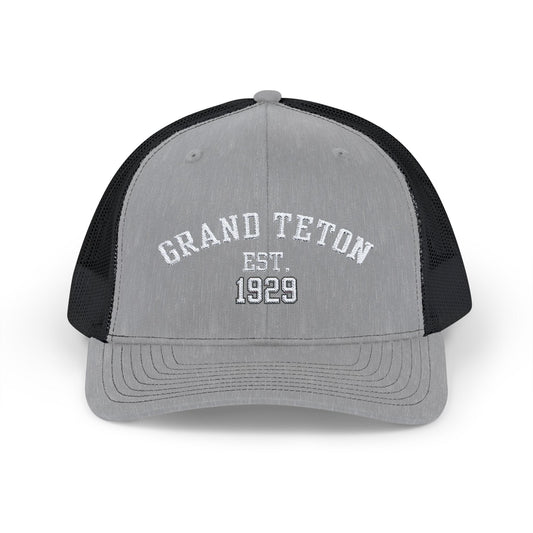 Embroidered Hat - Grand Teton National Park Trucker Cap