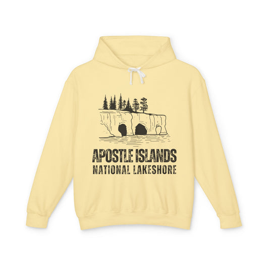 Lightweight Hoodie - Apostle Islands National Lakeshore Hooded Sweatshirt