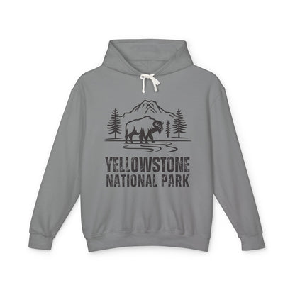 Lightweight Hoodie - Yellowstone National Park Hooded Sweatshirt