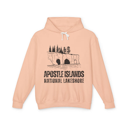 Lightweight Hoodie - Apostle Islands National Lakeshore Hooded Sweatshirt