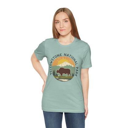 Shirt - Yellowstone National Park Unisex Jersey Short Sleeve Tee