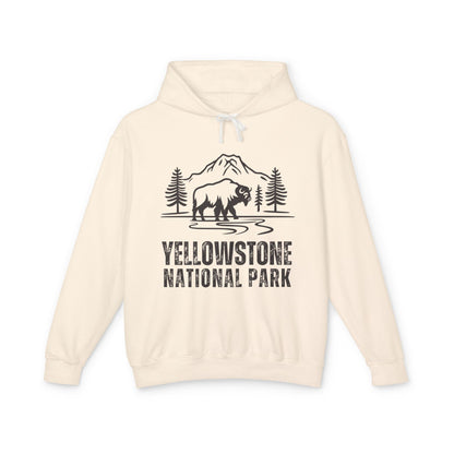 Lightweight Hoodie - Yellowstone National Park Hooded Sweatshirt