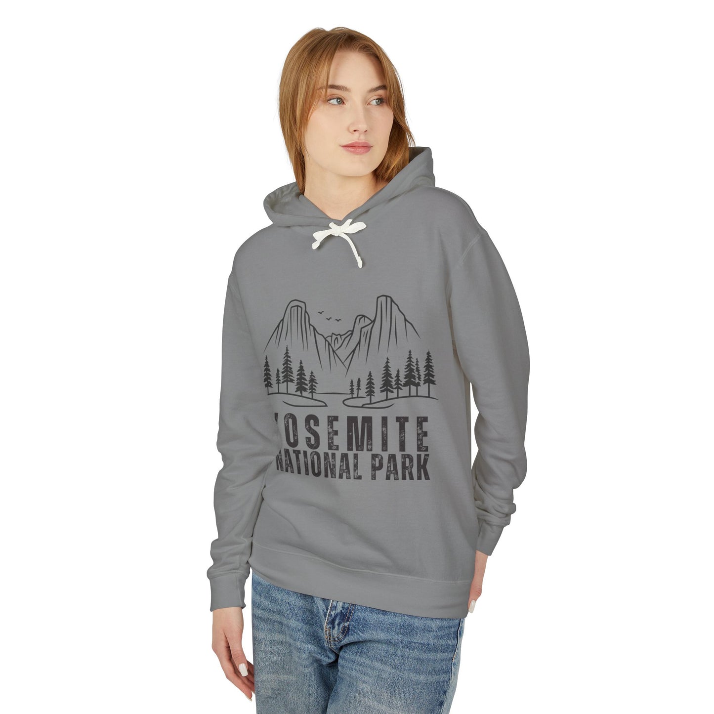 Lightweight Hoodie - Yosemite National Park Hooded Sweatshirt