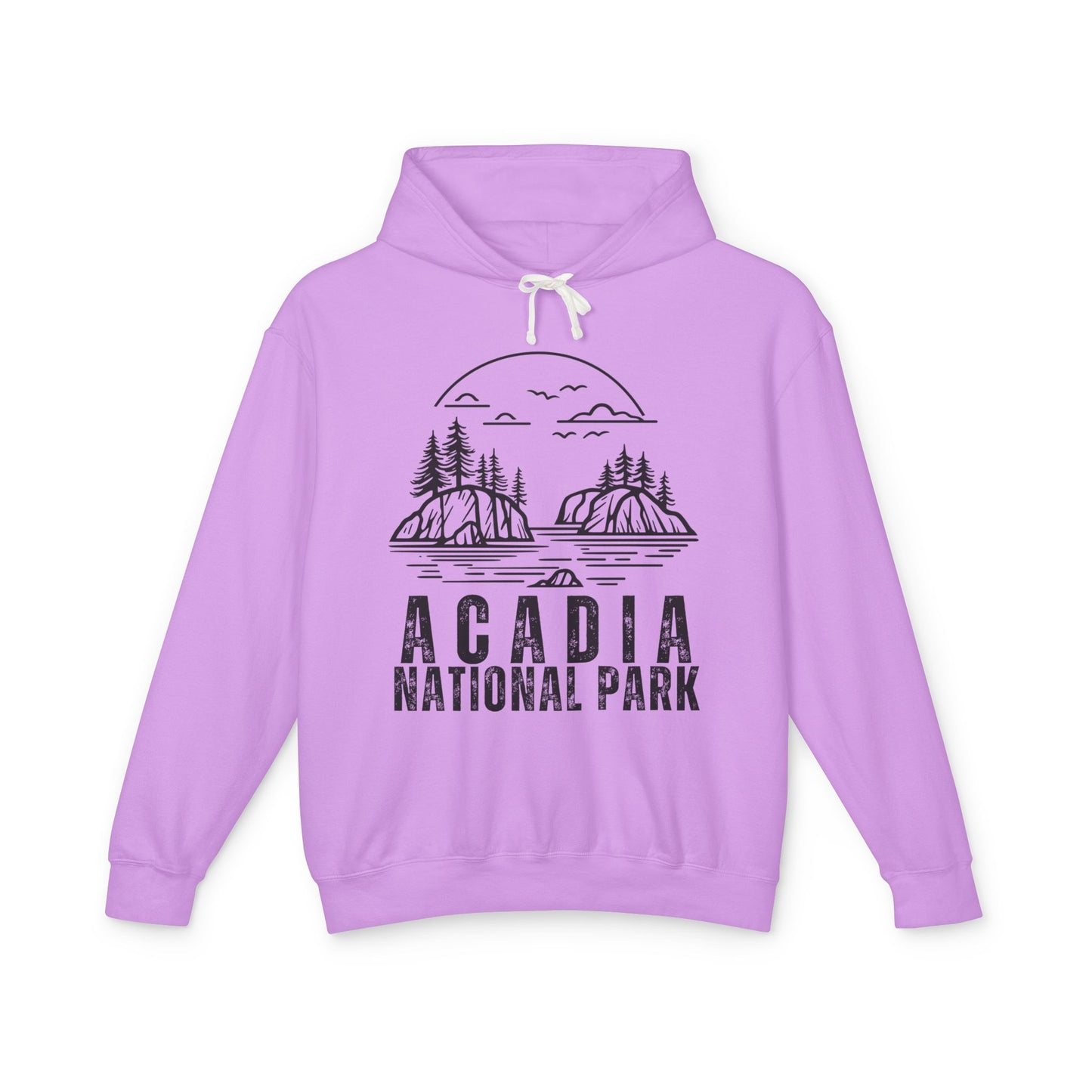 Lightweight Hoodie - Acadia National Park Hooded Sweatshirt