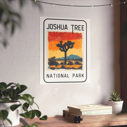 Poster - Joshua Tree National Park Graphic Poster