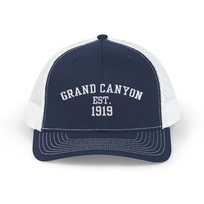 Embroidered Hat - Grand Canyon National Park Trucker Cap