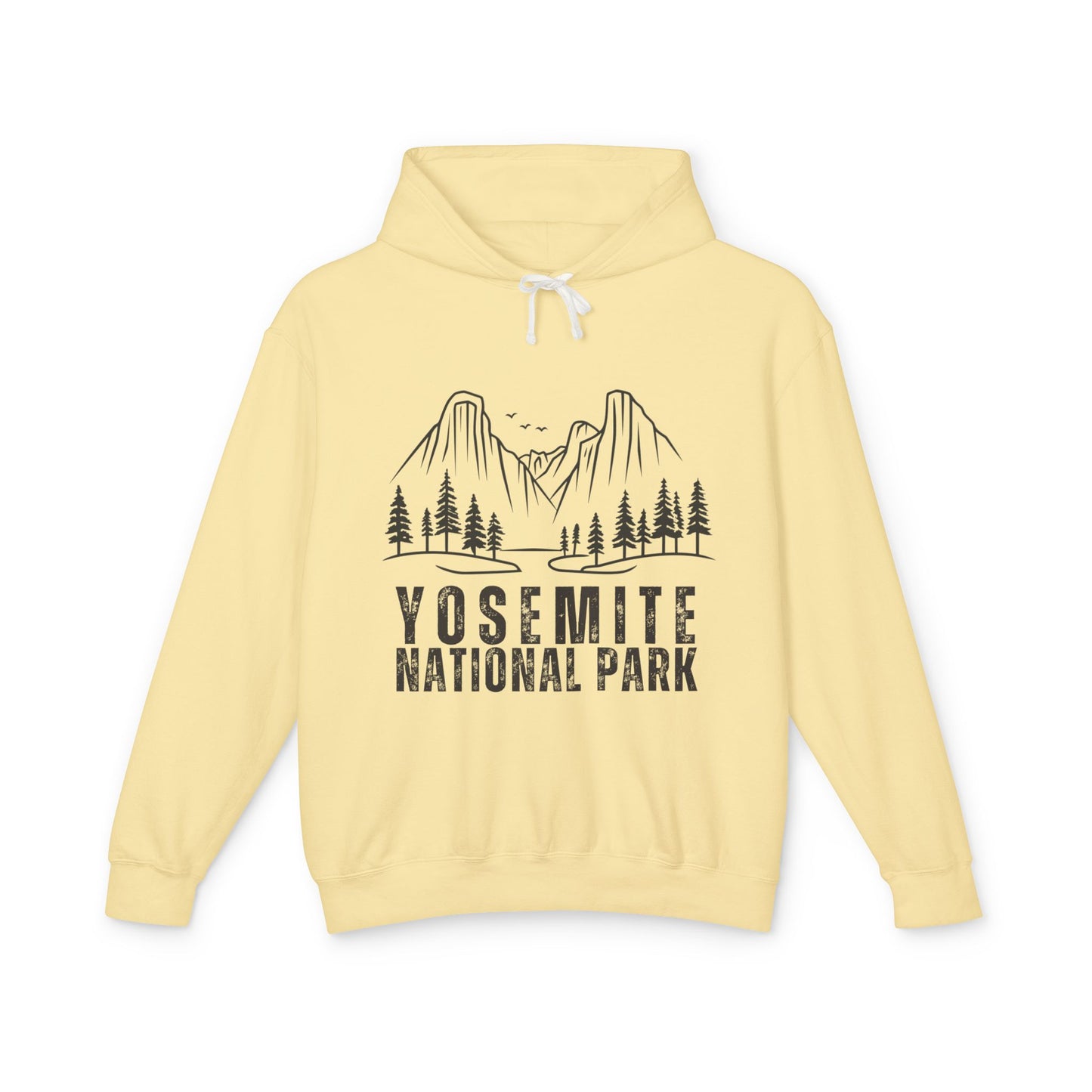 Lightweight Hoodie - Yosemite National Park Hooded Sweatshirt