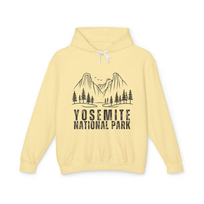 Lightweight Hoodie - Yosemite National Park Hooded Sweatshirt