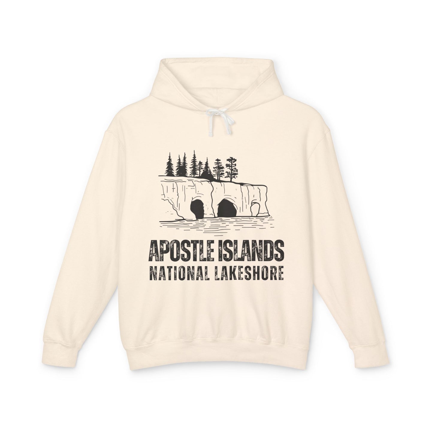 Lightweight Hoodie - Apostle Islands National Lakeshore Hooded Sweatshirt