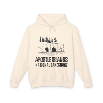 Lightweight Hoodie - Apostle Islands National Lakeshore Hooded Sweatshirt