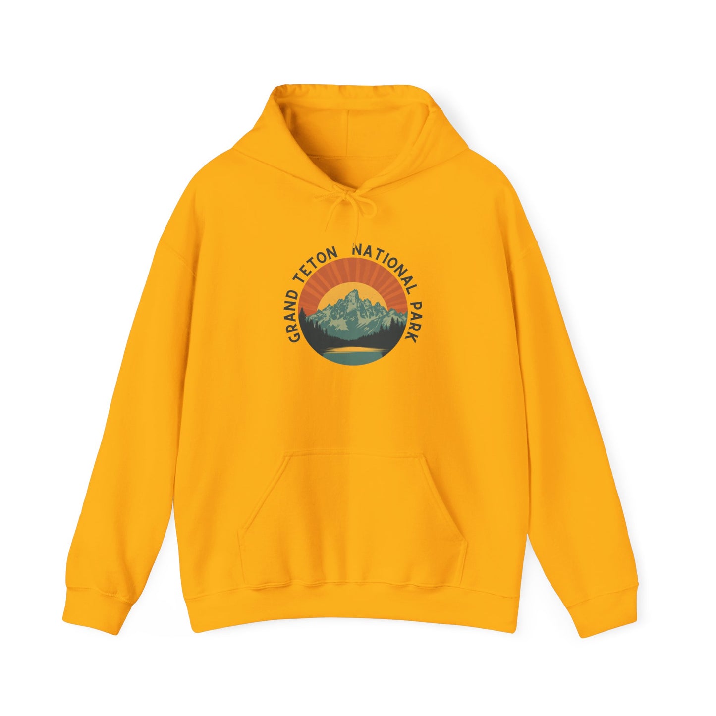 Hoodie - Unisex Heavy Blend™ Grand Teton National Park Hooded Sweatshirt