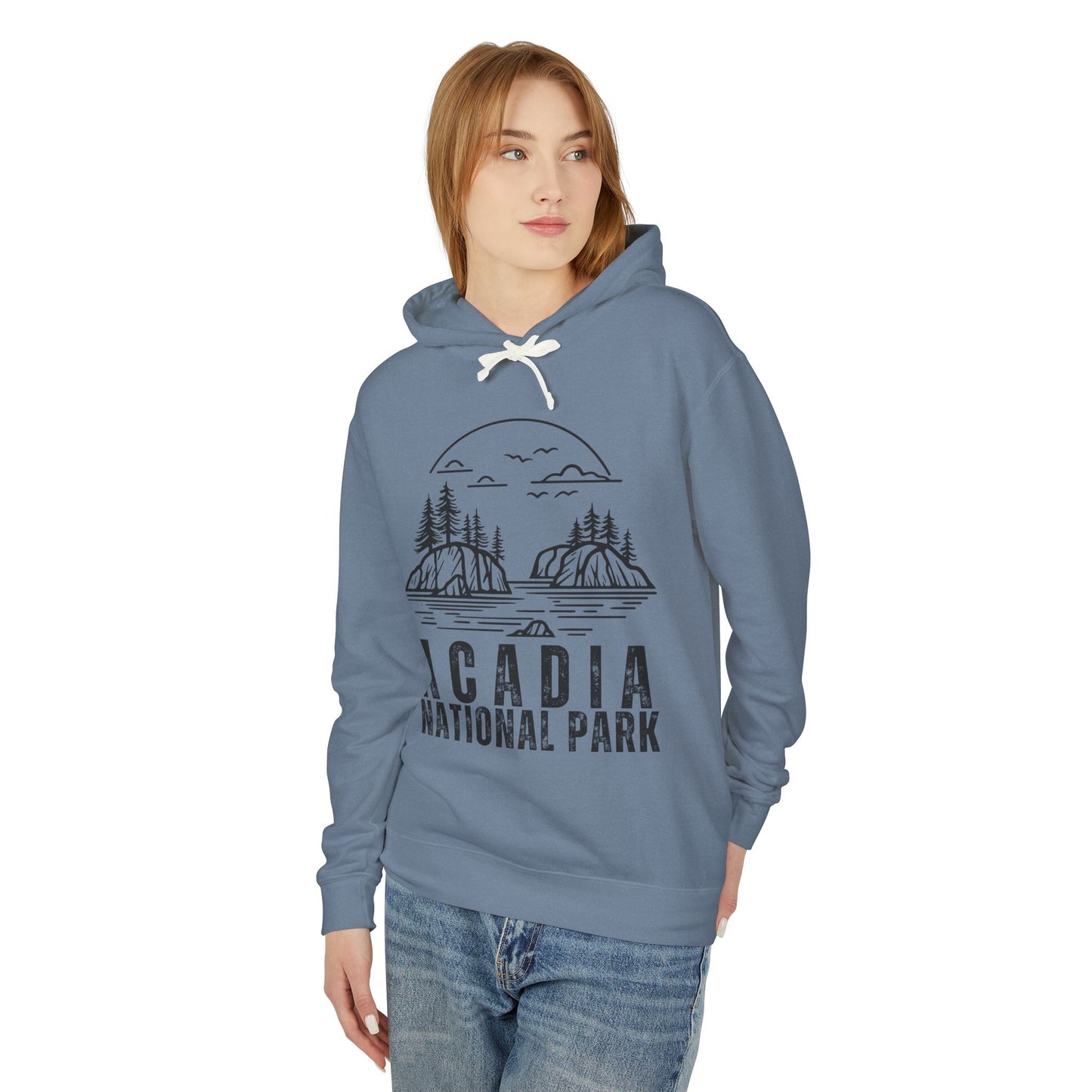 Lightweight Hoodie - Acadia National Park Hooded Sweatshirt