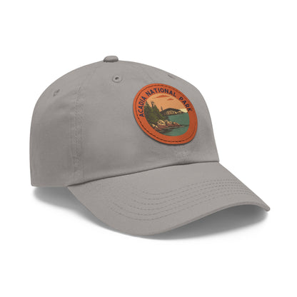 Hat - Acadia National Park Hat with Leather Patch