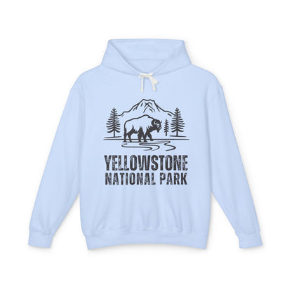 Lightweight Hoodie - Yellowstone National Park Hooded Sweatshirt