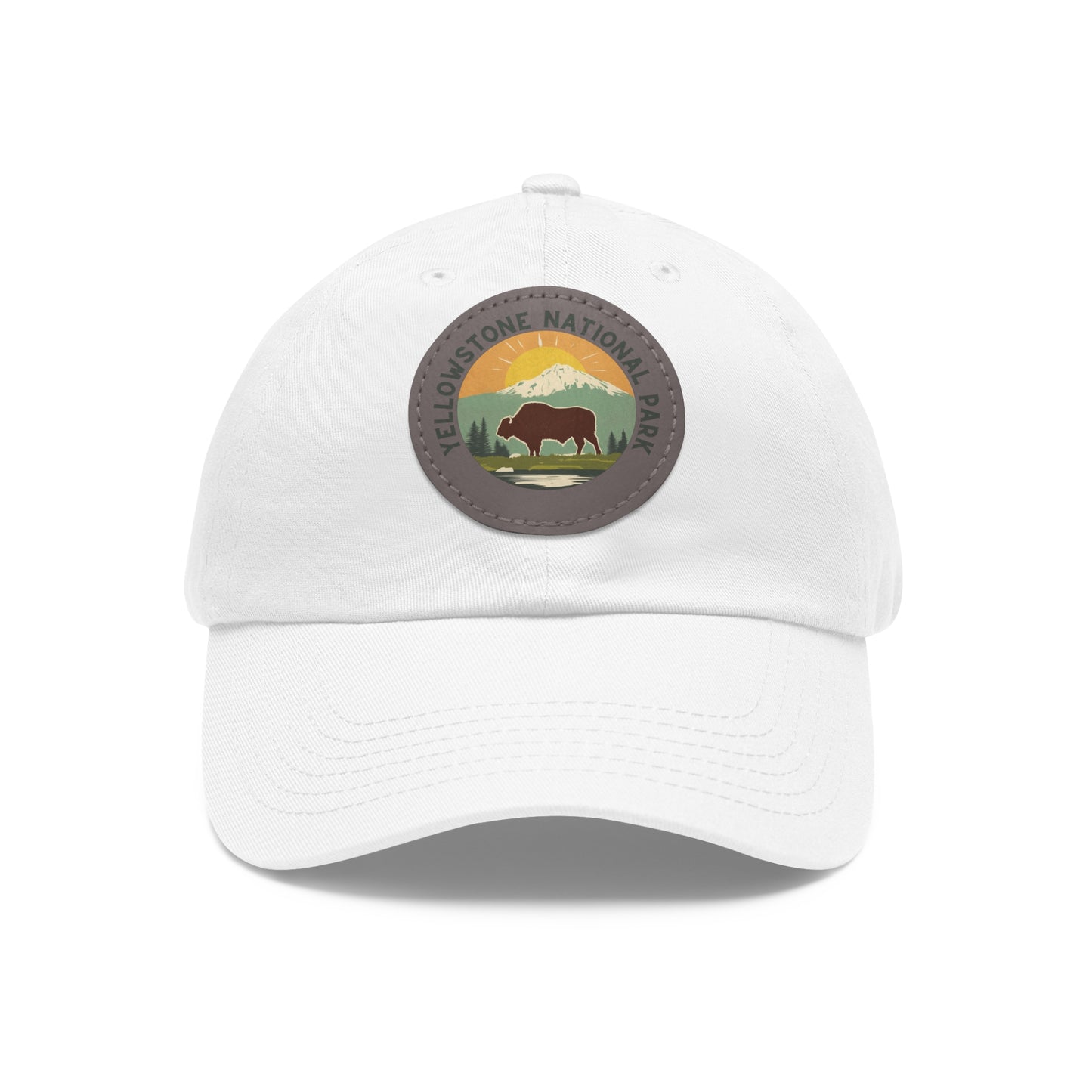 Hat - Yellowstone National Park Hat with Leather Patch