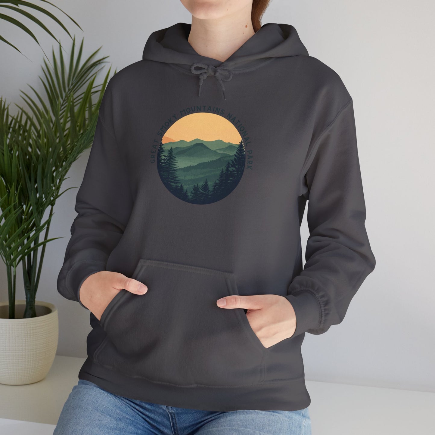 Hoodie - Unisex Heavy Blend™ Great Smoky Mountains National Park Hooded Sweatshirt