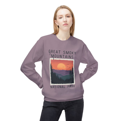 Softstyle Sweatshirt - Great Smoky Mountains National Park Fleece Sweatshirt