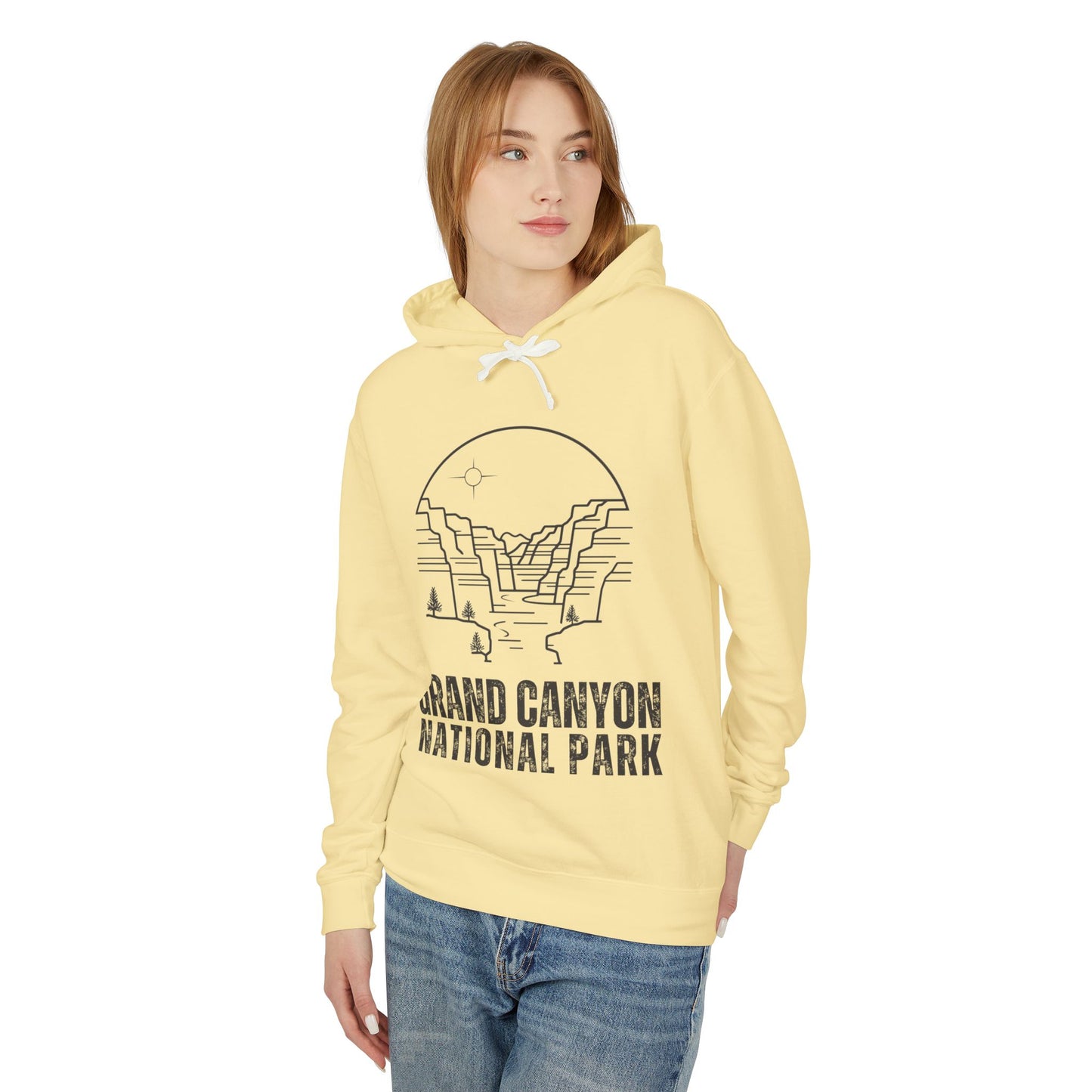 Lightweight Hoodie - Grand Canyon National Park Hooded Sweatshirt