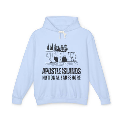 Lightweight Hoodie - Apostle Islands National Lakeshore Hooded Sweatshirt