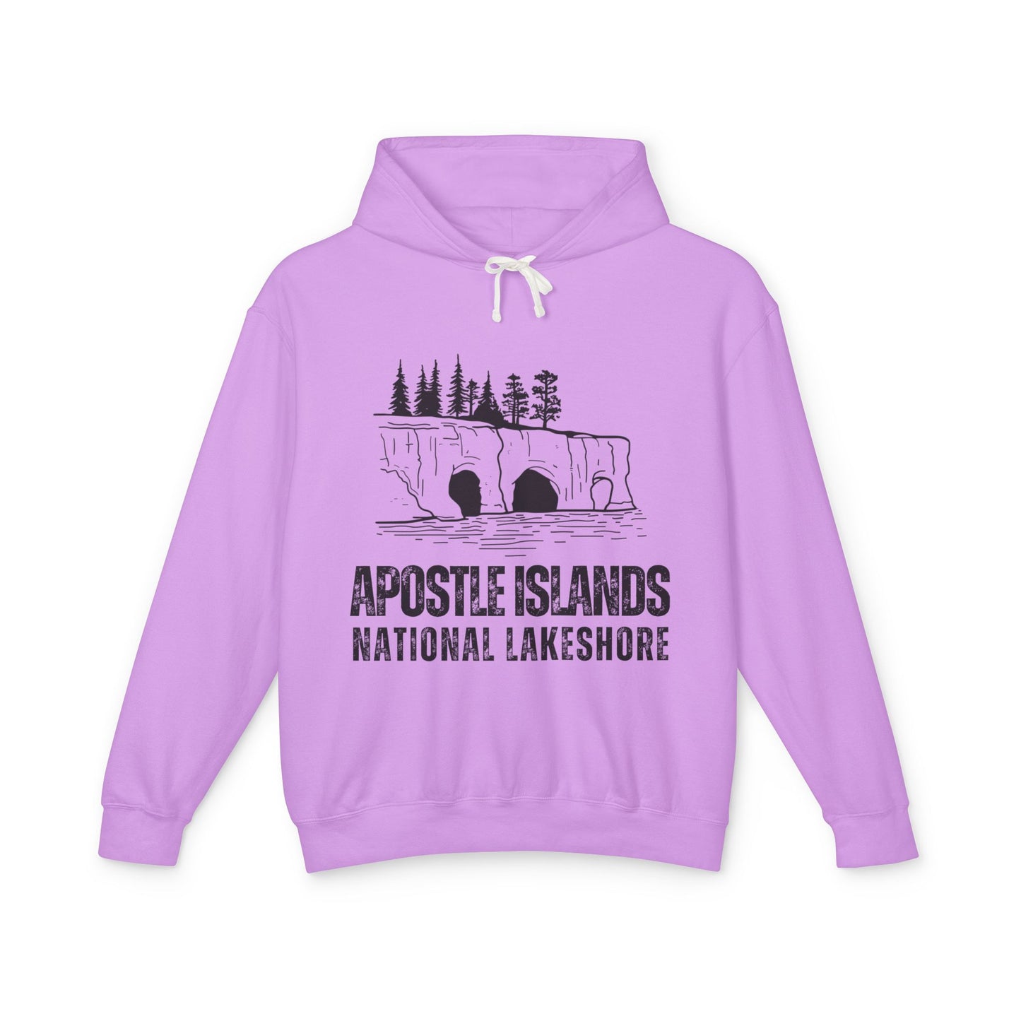 Lightweight Hoodie - Apostle Islands National Lakeshore Hooded Sweatshirt