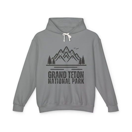 Lightweight Hoodie - Grand Teton National Park Hooded Sweatshirt