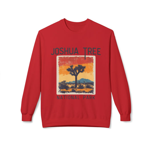 Softstyle Sweatshirt - Joshua Tree National Park Fleece Sweatshirt