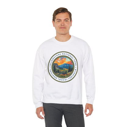 Midweight Crewneck - Unisex Yellowstone National Park  Sweatshirt