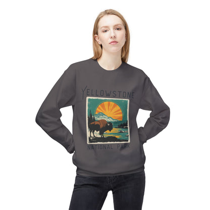 Softstyle Sweatshirt - Yellowstone National Park Fleece Sweatshirt