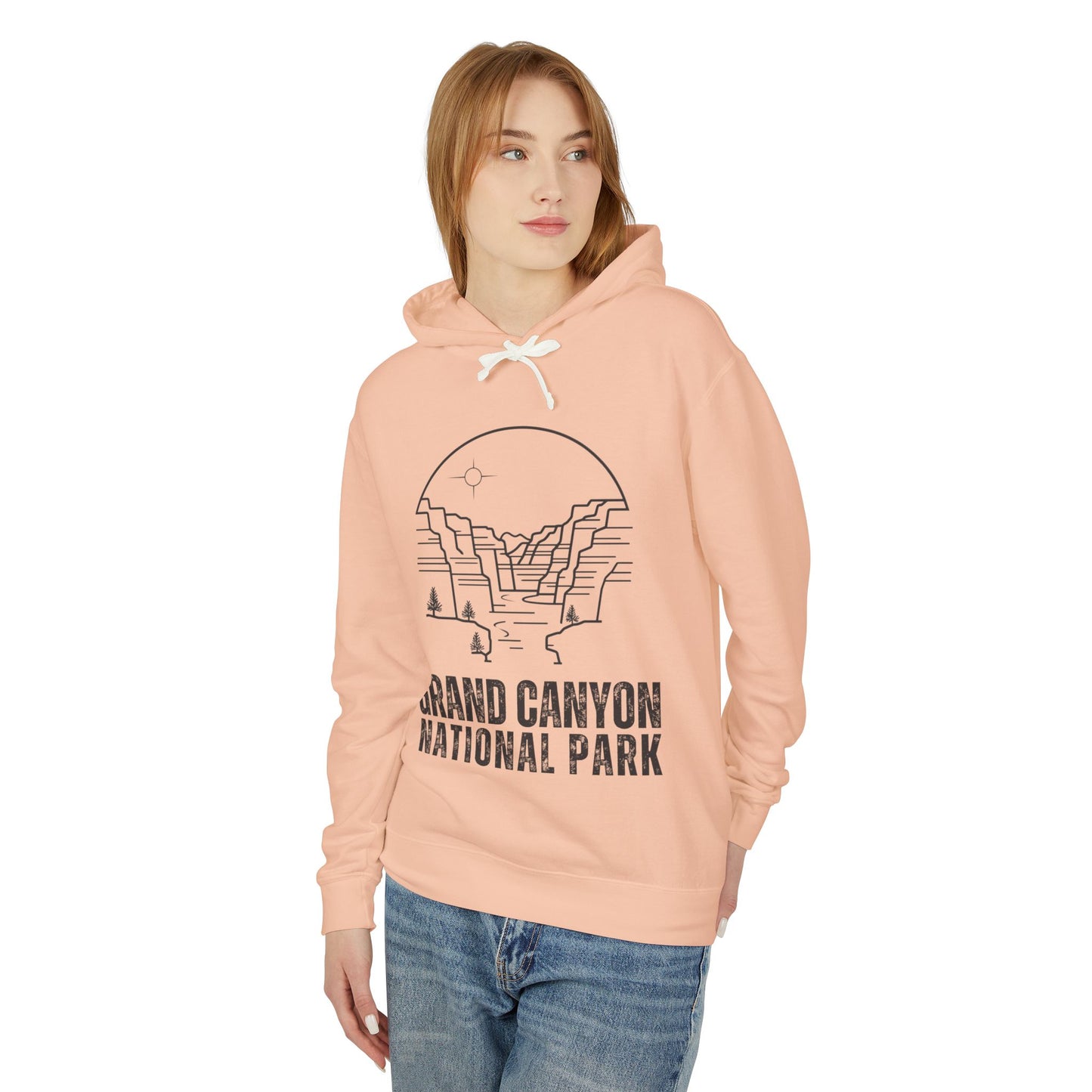 Lightweight Hoodie - Grand Canyon National Park Hooded Sweatshirt