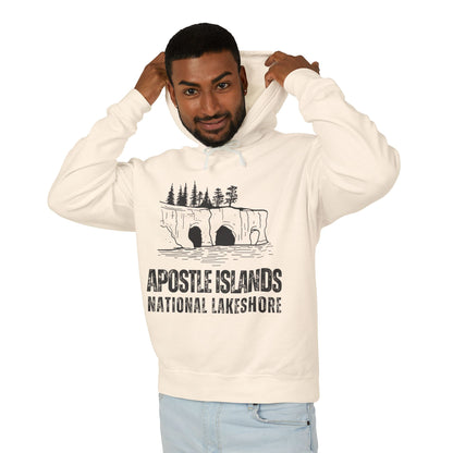 Lightweight Hoodie - Apostle Islands National Lakeshore Hooded Sweatshirt