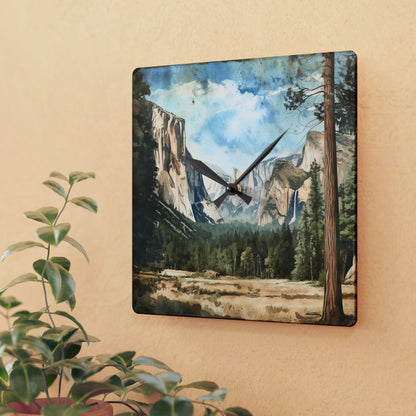 Clock - Yosemite National Park Wall Clock