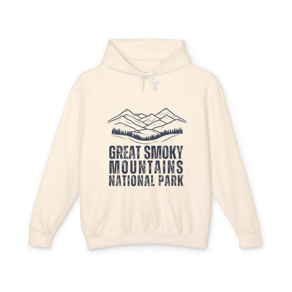 Lightweight Hoodie - Great Smoky Mountains National Park Hooded Sweatshirt