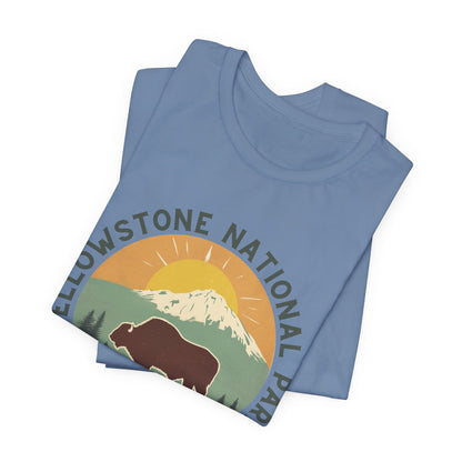 Shirt - Yellowstone National Park Unisex Jersey Short Sleeve Tee