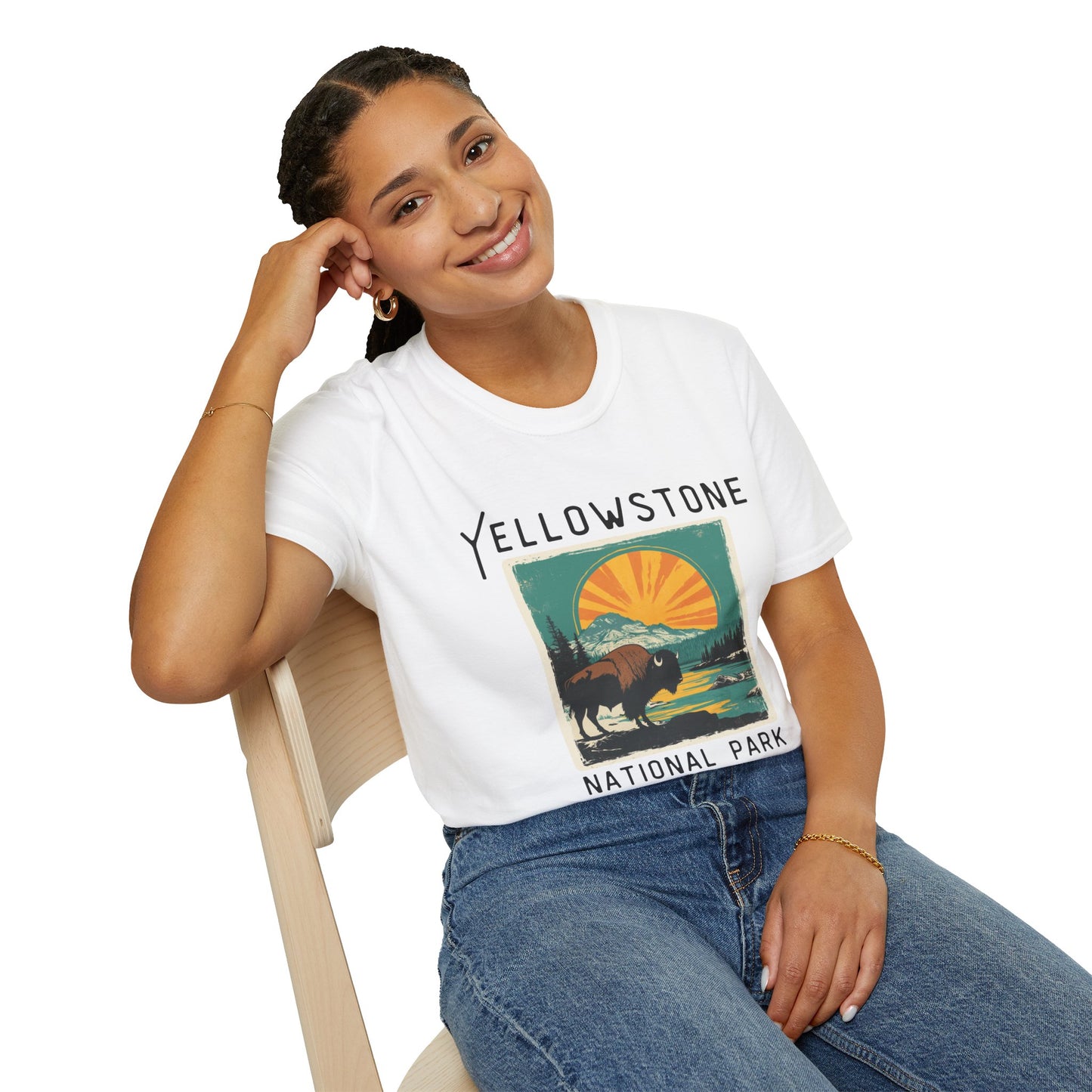 Softstyle Shirt - Yellowstone National Park Softstyle Tee