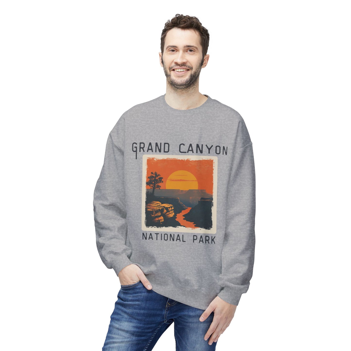 Softstyle Sweatshirt - Grand Canyon National Park Fleece Sweatshirt