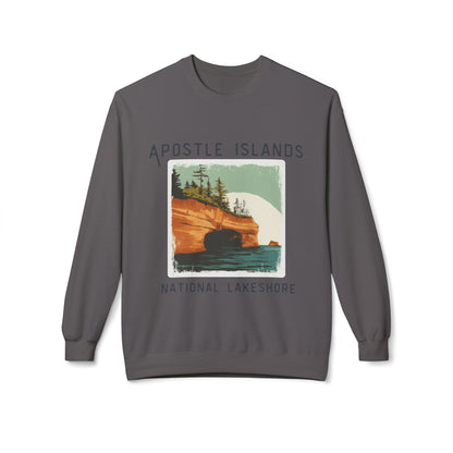 Softstyle Sweatshirt - Apostle Islands National Lakeshore Fleece Sweatshirt