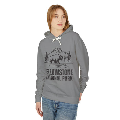 Lightweight Hoodie - Yellowstone National Park Hooded Sweatshirt