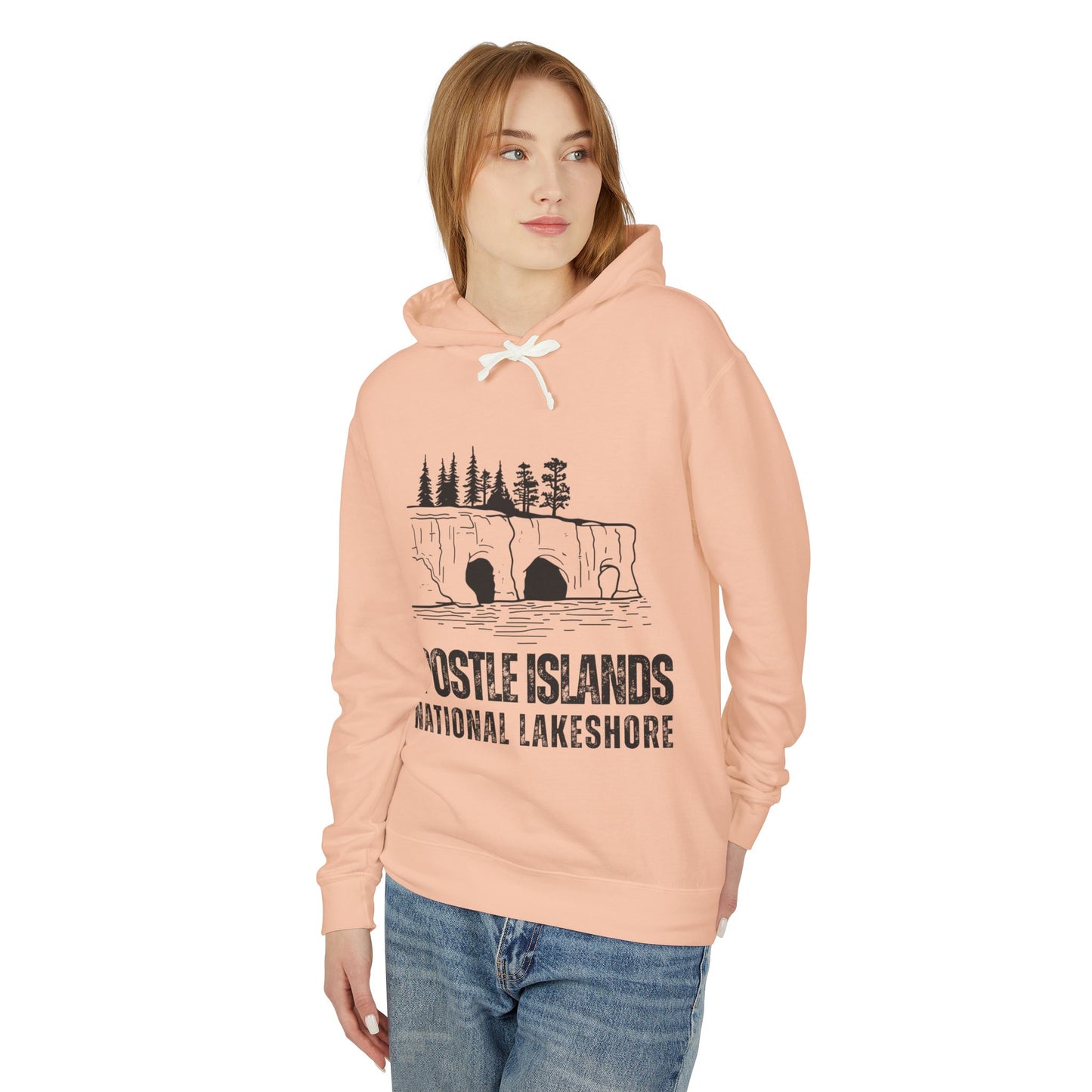 Lightweight Hoodie - Apostle Islands National Lakeshore Hooded Sweatshirt